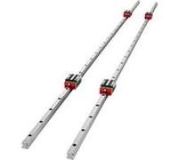 Miniature Rail Linéaire Guide, Rail linéaire +4 Blocs de Guidage HSR15X1500 CNC