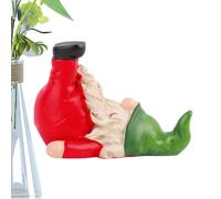 Miniatures Santa Claus, Figurines de Père Noël - Artisanat de gnome créatif Objets de collection - gnomes Gnomes Ornement, Yoga Gnome Étagère Décoration Résine pour et adultes