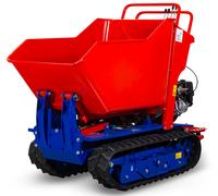 Minidumper Honda hydrostatique à chenilles avec benne basculante 800 kg - Moteur 9 CH Stattos HRD800H