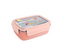 Miniland Steel Lunchbox Butterfly - Boîte Repas Enfant en Acier Inoxydable 800 ml | Hermétique avec Fermeture Sécurisée | Sans BPA, Résistante et Compatible Lave-vaisselle | Idéale pour l’École
