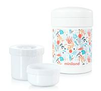 Miniland - Thermos repas double compartiment Mediterranean
