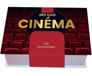 Minimaniak 365 quiz sur le cinéma - mini calendrier - Matthias Rondeleux - Editions 365 - broché - Calendrier