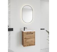 MINIO go for it - Yuko 12/40 Armoire de Salle de Bain avec lavabo