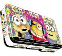 Minions - À la recherche du mini-patron - Autocollants à collectionner - Les 3 différentes boîtes Tin Box