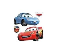 Minis stickers cars flash mcqueen et sally disney - 30 cm x 30 cm
