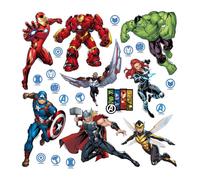 Minis Stickers - Marvel Avengers - Multicolore - Enfant - Auto-adhésifs