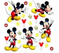 Minis Stickers - Mickey Disney - Multicolore - Auto-adhésifs - Décoration murale