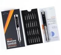 MINIWARE ES15S Tournevis électrique à contrôle de mouvement - Chargeur d’outils - 24 embouts - Écran OLED - Batterie rechargeable pour téléphone, ordinateur portable, caméra