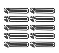minkissy 10 Pièces Marque-pages Halloween Noir en Pet Design Cartoon Gothique, Décoration et Présent pour Fêtes, pour Amateurs de Livres et Étudiants