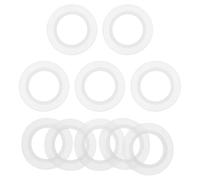 minkissy 20 Pièces Joint Torique Silicone Transparent Étanchéité pour Bonde Lavabo Baignoire Kit Remplacement Anneau Caoutchouc pour Évier Salle de Bain Cuisine Anti-fuite Installation
