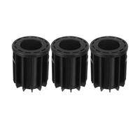 minkissy 3 Pièces Anneau de Fixation Pression pour Vérin à Gaz de Chaise de Bureau en Plastique Noir Résistant Prolongeant la Durée de Vie du Siège, pour Usage au Bureau