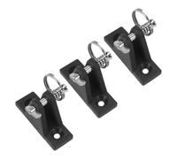 minkissy 3 Pièces Charnière en Acier Inoxydable pour Bimini Bateau, Support D'anneau et Épingle, Compatibilité Polyvalente, Fixation Sécurisée pour Activités Nautiques en Plein Air
