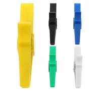 minkissy 30a Pinces Crocodiles Isolées Cuivre pour Batterie de Camion et Véhicule Clips Crocodile Robustes Compatibles Fiche Banane Lot de Couleurs Assorties