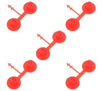 minkissy 5 Pièces Buse de Pulvérisation Éventail pour Mousse Polyuréthane Compatible avec Pistolet à Mousse pour Application Précise