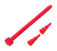 minkissy Adaptateur Cartouche de Gaz en Plastique Abs, Lot de 3 Pièces 1 Tige Allongée et 2 Becs Verseurs, Raccord pour Bouteille de Gaz Gpl, Accessoire pour Pistolet de Réservoir,