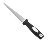 minkissy Affûteur D'hameçons Portable Demi-Rond, Lime Fine Multiusage Noire | Prise Confortable, Usage Extérieur, pour Hameçon et Verre, Format Compact, Finition Adamas