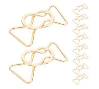 minkissy Boucles de Bretelles en Alliage Doré 25 Mm, 10 Paires, Accessoires de Remplacement pour Ceinture et Vêtements, Décorations Vintage pour Robes et Manteaux, Usage Polyvalent Femme