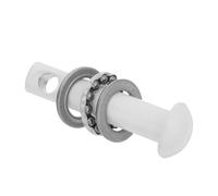 minkissy Crochet Antidérapant en Métal Blanc pour Suspendre Chaise Hamac Accessoire Extérieur pour Usage Confortable pour Jardin et Terrasse
