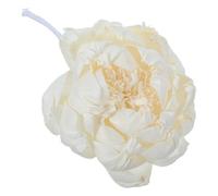 minkissy Diffuseur de Parfum sans Feu Fleur de Pivoine Raphia avec Mèche Décoration Parfumée pour Maison et Hôtel Accessoire Ambiance Naturel
