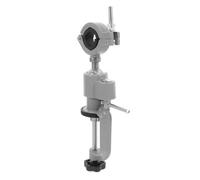 minkissy Étau de Serrage Rotatif 360° en Alliage D'aluminium, Support pour Perceuse Électrique et Meuleuse, Argenté, pour Bricolage et Menuiserie