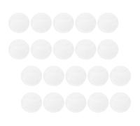 minkissy Film Transparent en Pvc pour Boutons Ronds 63mm, Lot de 50 Pièces, Léger et Portable, Protection Anti-rayures pour Badges à Épingle 58mm, pour Exposition et Présentation
