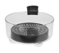 minkissy Plateau de Récupération d'eau pour Plantes D'intérieur Arrosage Automatique, Design Profond en PE et Pet, Bords Hauts et Hauteur Réglable pour Pots et Plantes Semi-Aquatiques