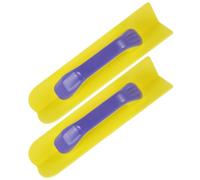 minkissy Platoir D'angle en Plastique 2pcs pour Finition Murale Précise, Outil Polyvalent pour Travaux de Rénovation et Amélioration Maison