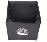 minkissy Pochette de Rangement Portable Pliable 64l en Toile Noire | Camping et Pique-niques, Poignée Intégrée, Grosse Capacité, Format Pliable, Usage Voyage