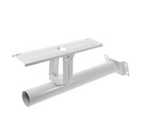 minkissy Support de Fixation Métallique pour Panneau Solaire Angle Réglable, Montage Facile sur Poteau de Lampadaire Extérieur, Robuste en Fer pour Éclairage Solaire