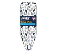 Minky Housse de Planche à Repasser élastique Extra Large Gris 122 x 43 cm