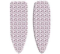 Minky Smart Fit Housse pour Table à Repasser Taille Unique Les Styles Peuvent Varier, Blanc/Violet, 145 x 54 cm