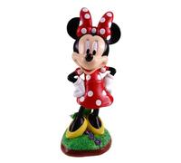 Minnie Mouse Figurine de jardin résistante aux intempéries Disney Décoration pour jardin et maison | Statue en polyrésine de 40 cm | Charmante figurine pour les fans d'intérieur et d'extérieur |