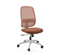Minoro W - Siège de bureau de qualité professionnelle Blanc/Marron