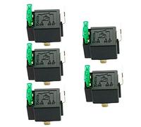 Mintice 5 X 30A 12V kit Voiture Relais 4 Broches pour la Pompe à Carburant | Ventilateur Fusible
