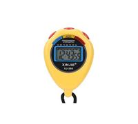 Minuterie Chronomètre électronique Athlétisme Minuterie professionnel Sport pour Courir/Nager Jaune