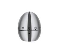 Minuterie de cuisine Acier inoxydable Boild Forme d'ouf Minuteur 60 minutes