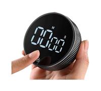 Minuterie de cuisine magnétique, minuterie numérique, compte à rebours manuel, minuterie rotative, minuterie de cuisson mécanique, chronomètre de douche de cuisine