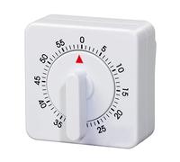 Minuterie de Cuisine Mécanique,60 Minutes/1 Heure Minuteur Mécanique Portable Kitchen Timer Count Down Alarm Reminder pour Cuisine Cuisson ormation Commande de Rotation
