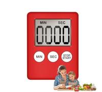 Minuterie de Cuisine,Minuterie de Travail | Grand Écran avec Alarme Sonore Puissante et Aimant - Outil de Chronométrage pour Maison, Travail, Salle de Sport et Étude