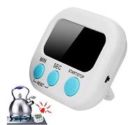 Minuterie De Cuisine, Minuteur PourEnfants, Minuteur De Cuisine Electronique, Minuteur Numérique Visuel, Enfant Apprentissage avec Écran LCD pour Enseignant, Minuteur pour Exercice, Étude