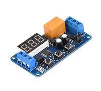 Minuterie de Cycle réglable Relais de Commande temporisation Module de Commutation Circuit Double Carte de Commande de Tube MOS 3V 3.7V 4.5v 5v 6v 7.4V