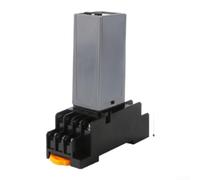 Minuterie de Retard ABS Boîtier Ignifuge 90x77mm(H3Y-4 DC12V) | Écran LED clair, réglage pour précis 0.1s-99h, modes délai multiple, pour idéal automation