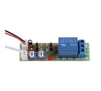 Minuterie de Retard Relais Commutateur de Temporisation Cycle Infini Activation Désactivation Module Réglable 0-15min/0-60min DC5V/12V/24V (DC5V 0-15min Adjustable)