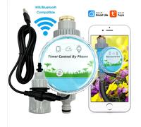 Minuterie d'eau de jardin sans fil WiFi, téléphone intelligent, télécommande, serre de maison, Kit d'irrigation extérieure, passerelle intégrée Wifi-Timer