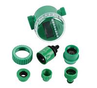Minuterie d'eau électronique LCD Vert, minuterie de pulvérisation d'eau numérique Automatique, contrôleur d'irrigation de Jardin, système d'irrigation