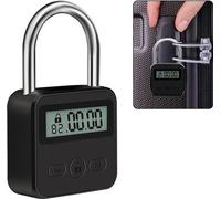 Minuterie électronique avec écran LCD - Rechargeable via USB - 99 heures de programmation - Durée maximale de programmation - Programmation intelligente pour éviter les mauvaises habitudes.