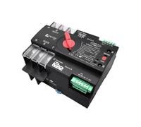 Minuterie intelligente ATS WIFI 2P 3P 4P, 230V, double puissance, commutateur de sélection de transfert automatique, télécommande ininterrompue 125A(3P 230VAC WIFI ATS,100A)