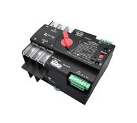 Minuterie intelligente WIFI ATS 2P 3P 4P 230V, double puissance, commutateur de transfert automatique, télécommande ininterrompue 63A 100A 125A(3P 220V WIFI ATS,125A)