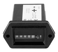 Minuterie Jauge compteur horaire du moteur DC12-36V pour tracteur de voiture bateau de camion Noir G