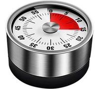 Minuterie magnétique adsorbable,Affichage Temps Restant avec Alarme Sonore,Minuterie Aimanté,Timer pour Cuisson - 60 Minutes.